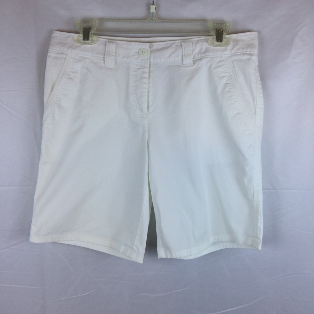 Tommy Bahama 'Ellery Fit' Size 6 White Shorts Excellent Condition